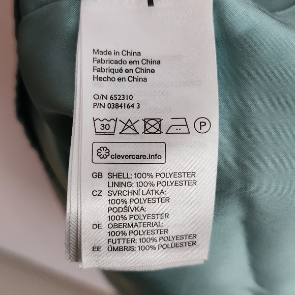 H&M halter top, tropical pattern, Size 4 - Picture 5 of 5